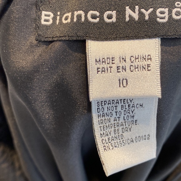 Bianca Nygard Black Ruffle Stripe Maxi Skirt. - Picture 8 of 11